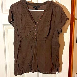 Style and Co. lightweight, cotton, short sleeve top